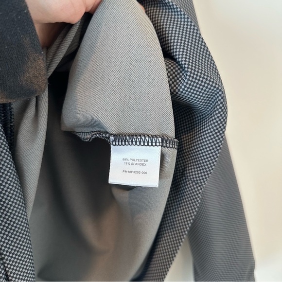 Peter Millar Masters Quarter Zip Jacket Black Gray Augusta Golf Long Sleeve Mens - Picture 5 of 6